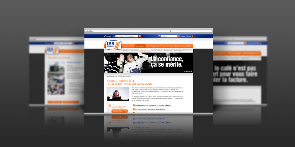 1,2,3 AutoService, siteweb, garagiste de confiance