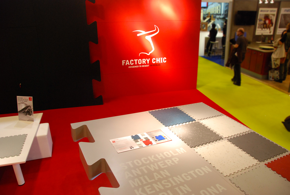 Ecoloc, Factory Chic, Batimat, salon Batimat, stand